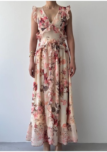 S-pazarım Rıth Midi Elbise