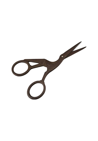 Tahtakaletoptanci Metal Makas Sade Süslenmemiş Kuğu Modeli Söz Nişan Makası Bakı