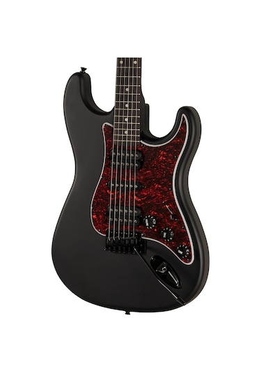 New Orleans Vega Mx Hsh Mat Siyah Elektro Gitar