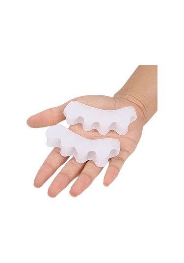 Akestoria Med Silkonlu Beş Parmak Bunyon Ayak Parmak Düzeltici Ve Kemik Koruycu Fc-020 Standart