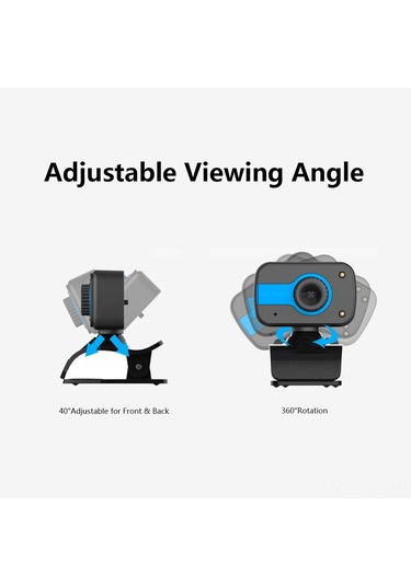 Skycity V5 Usb 2.0 Webcam Siyah Abs Malzeme 640x480 Çözünürlük 30fps Manuel Odak Mikrofonlu Ev Kullanıma Uygun Bilgisayar Kamerası
