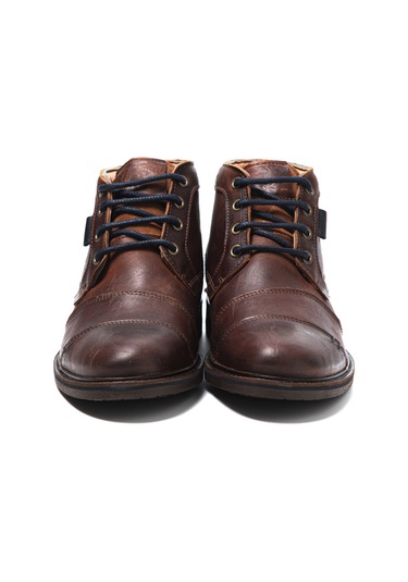 Bot Erkek 10522 021 Wk-john May Orkut Suede Cognac Kahve