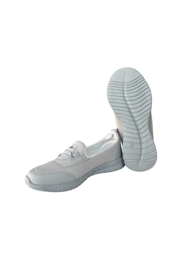 Akıllı Bağcıklı Çocuk Babet Ayakkabı Gri-gri Gri