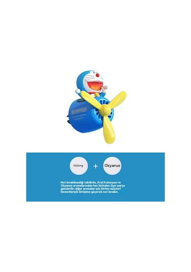 Çizgi Film Araba Havalandırma Deliği Aromaterapi Süsleri Doraemon