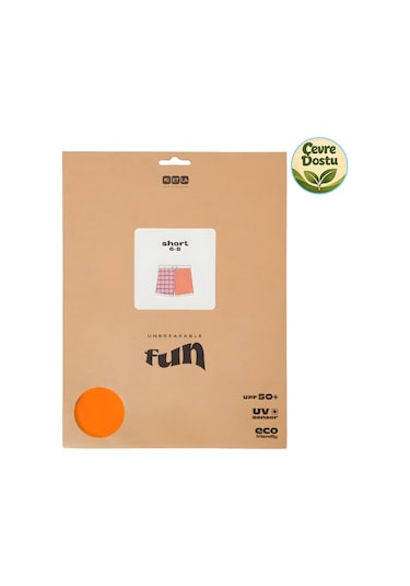 Kietla Uv Korumalı Yüzme Şortu Tartan Red Kırmızı