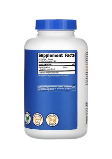 Nutricost, Maca Root , 750 Mg , 180 Capsul. Tr Tek Yetkili Sa...