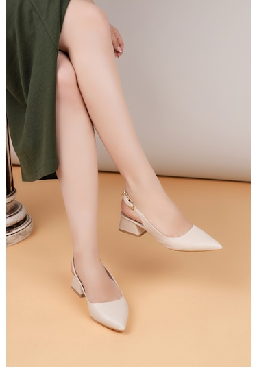 Luis A Costa Abiye Lc111 Bej Cilt 4 Cm Abiye Ayakkabı Siyah