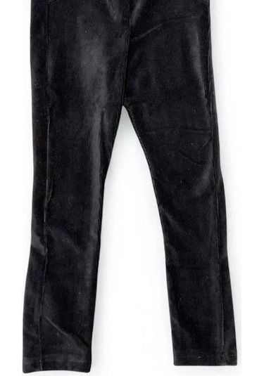 Kız Çocuk Kadife Fitilli Tayt-15032 Lacivert