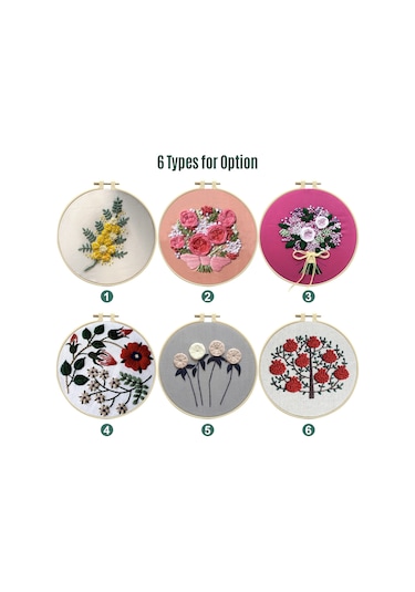 Dofolink Başlangıçcı Dostu 3d Örgü Seti, Su Çözünür Mürekkep Desenli Pamuk-kenevir Kumaş, Ev Dekoru si, El İşleri Malzemeleri