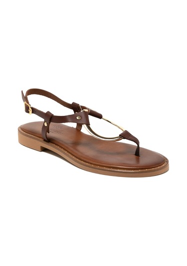 Myconian 148 Brown Kadın Sandalet 22081 - Kahverengi