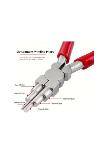 Willowhaven T Tovıa 6'sı 1 Arada Kaymaz Tutamaklı Yeşil Tel Loop Pense