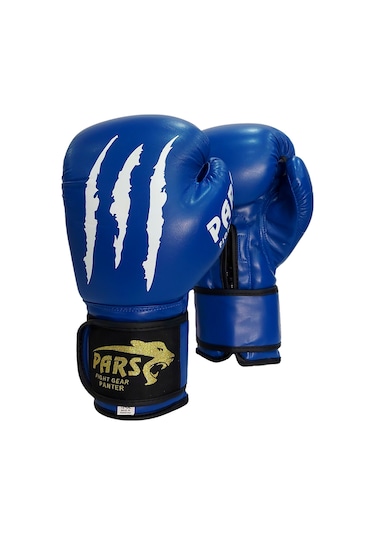 Pars Panter Boks Kick Boks Muay Thai Eldiveni Mavi