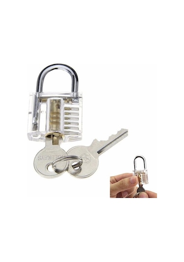 Valkyrie 15 Parça Bozuk Kilit Açma Seti + Şeffaf Asma Kilit