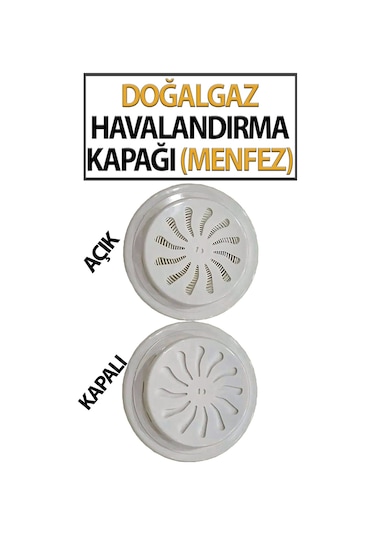 Doğalgaz Havalandırma Menfezi Kapaklı