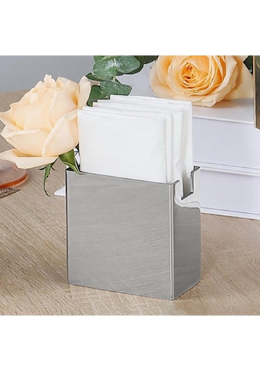 Suntek Kağıt Peçete Tutucu Avrupa Tarzı Club Bar Argent-a