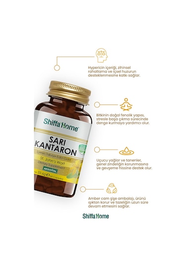 Sarı Kantaron 60 Kapsül - St. John's Wort