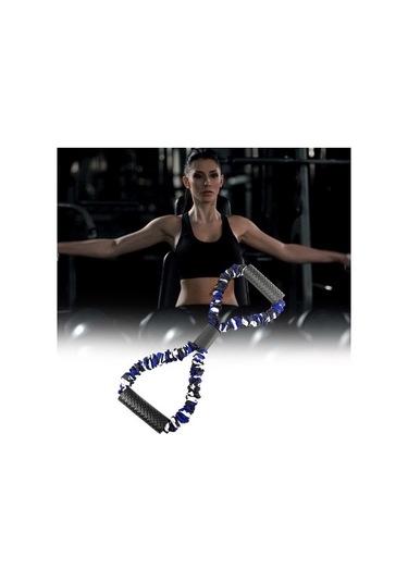 Maoyaya Dolıty 1 Adet Direnç Bantları Elastik Bant Spor Salonu Mavi Bilezik Formatında Mavi