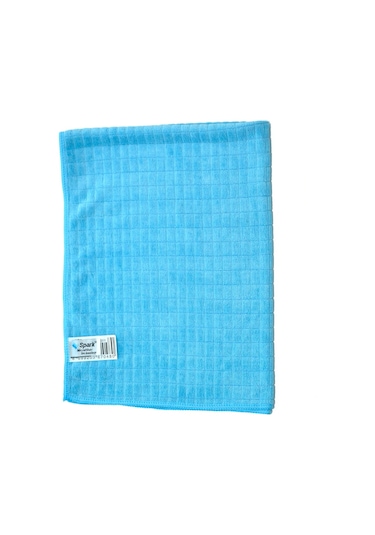 Spark Mikrofiber Oto Kurulama Bezi 6 Adet Mavi 50 x 70 CM