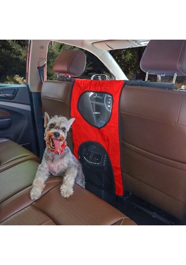 Tongxida Araba Arkası Pet Çocuklar İçin Caydırıcı Koltuk Bariyeri Siyah Saklama Torbaları