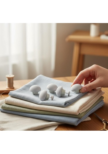 Buffer 4 Lü Çarşaf Sabitleyici İğne Çok Renkli