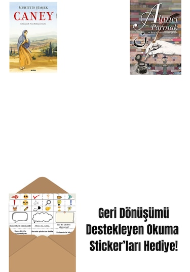 Caney + Altıncı Parmak + Okuma Sticker'ları