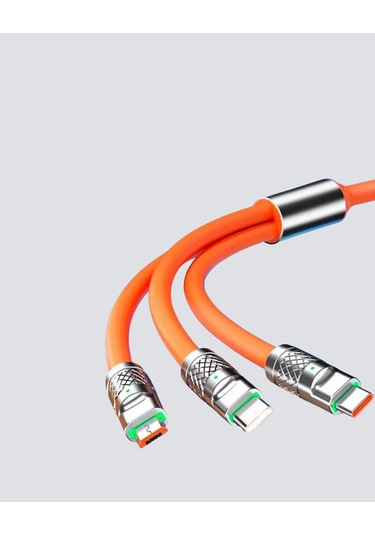 Dayanıklı Hızlı Şarj Kablosu - Esnek, Kırılmaz Ve Yüksek Hızlı Veri Aktarım Destekli