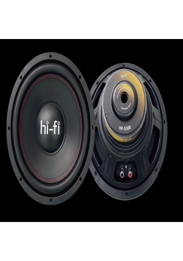 Hi-fi Hf-s300 1500 Watt 300 Watt Rms 30cm Woofer