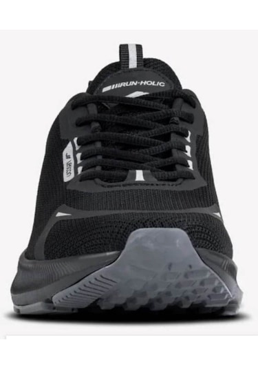 Lescon Gym Siyah Erkek Runner Kosu Ayakkabısı Siyah