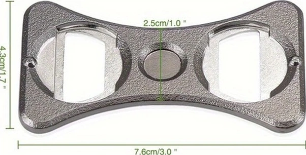 Trendooze Çok Amaçlı Kap Tutucu Açacak Anahtar Volkswagen Golf 6 Jetta Mk5 Mk6 Gتی R32 Siyah