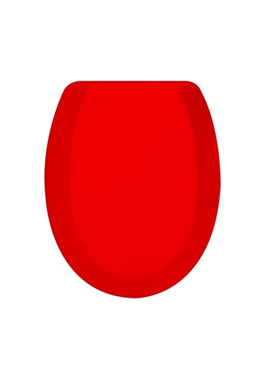 Rona Kırmızı Tisa Thermoplast Standart Klozet Kapağı (altan Monte