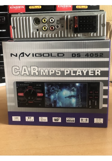 Navigold Ds-4052 Bluetooht 4.1''Ekran+4 45W + Geri Görüş Kamerası