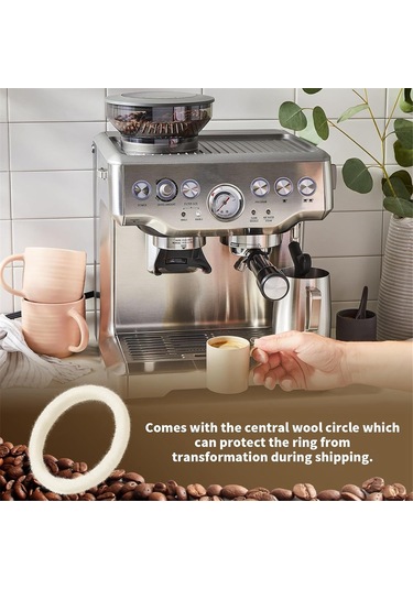 Espresso Makinesi Öğütücüler İçin 6 Adet Keçe Yıkayıcı - Bes870 İle Uyumlu Diğer