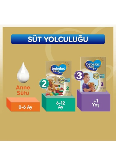 Bebelac Gold 1 Bebek Devam Sütü 800 G