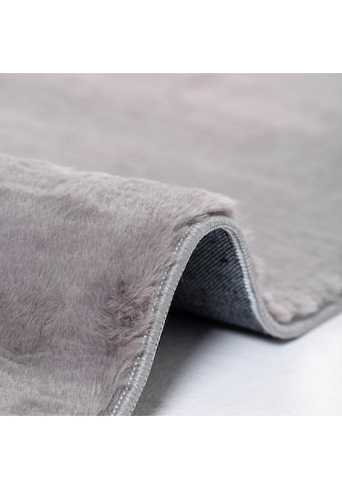 Jassrug Soft Kürk Halı 160 x 230 Antrasit