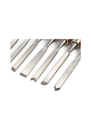 12pcs Ahşap Torna Kesme, Oyma El Kesim Seti Ahşap İşleme Profesyonel Torna Yatık Ahşap Oyma Kök Oyma Mobilyaları