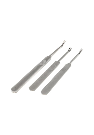 Suntek 3 Parça U V Şekilli Dikiş Groover Skiving Kenar Deri El