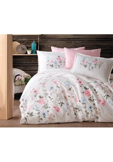 Clasy Ranforce Nevresim Takımı Çift Kişilik Palitra Çok Renkli