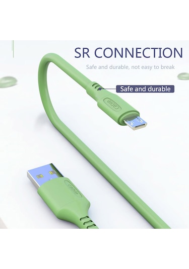 Xiyyadms Kırmızı 3a Hızlı Şarj Micro-usb Kablosu, Dayanıklı Malzeme Ve Güvenli Transmisyon İle Akıllı Telefonlar İçin 1m Uzunluk