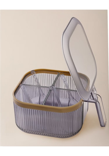 Madame Coco Noemie Bölmeli Baharatlık 960ml Bhrt0000000021 Gri