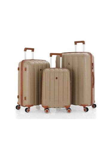 Mçs Üçlü Polipropilen Valiz Seti V305 S18y100033-set 10584 3'lü Set Çok Renkli