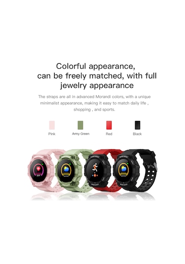 Padalink FD68 1.44" Ips Dokunmatik Ekran Akıllı Saat (İthalatçı Garantili)