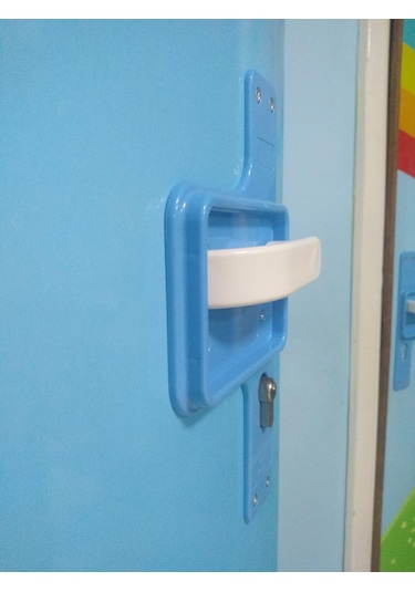 Bariyerli Güvenli Ve Kırılmaz Kapı Kolu 10 Adet( 56 Renk )