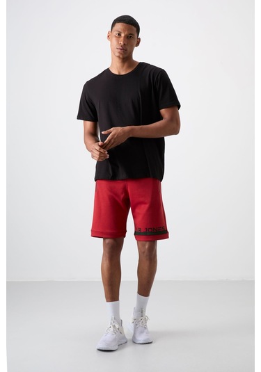 Tommy Life Albie Kırmızı Standart Kalıp Erkek Şort - 81241 Kırmızı