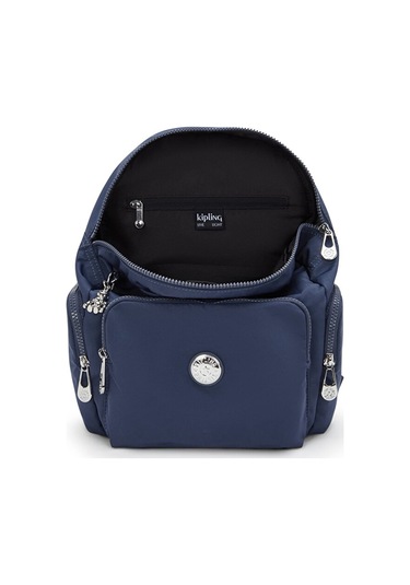 Kıplıng City Zip S Küçük Boy Sırt Çantası Lacivert Endless Blue Lacivert