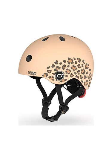 Scoot And Ride Lifestyle Bebek Kaskı Xxs-s Leopard 181206-96561