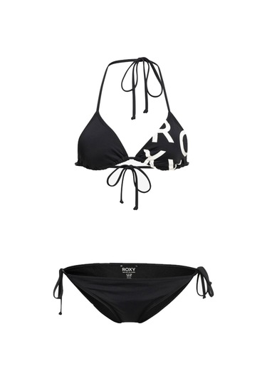 Roxy Roxy Kadın Bikini Sd Beach Classics Tie Side Siyah Kvj0 Siyah