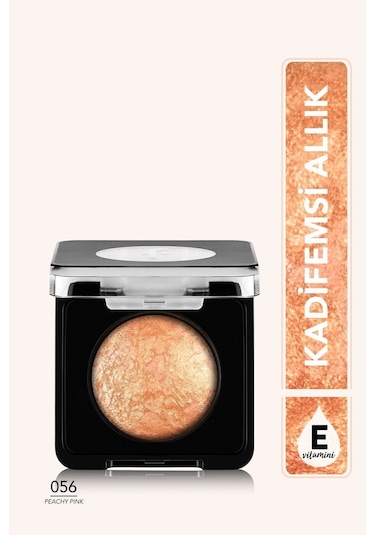 Flormar Işıltılı Fırınlanmış Allık - Baked Blush-On - 056 Peachy Pink - 8682536051521
