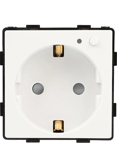 Springsun Akıllı Priz Wifi Duvar Anahtarı Prizi Google Home/nest Ve Amazon Alexa Ses Kontrolü Avrupa Stilini Destekler