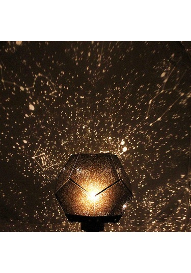 Padalink Yıldız Gökyüzü Projeksiyon Lambası - Usb İle Sarı-mavi-beyaz 3 Renk, Oda İçin Romantik Işık Efekti Diğer