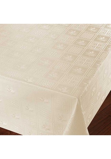 Altı Astarlı Muşamba Masa Örtüsü 140 Cm X 180 Cm 8 Kişi-Krmkrdsn